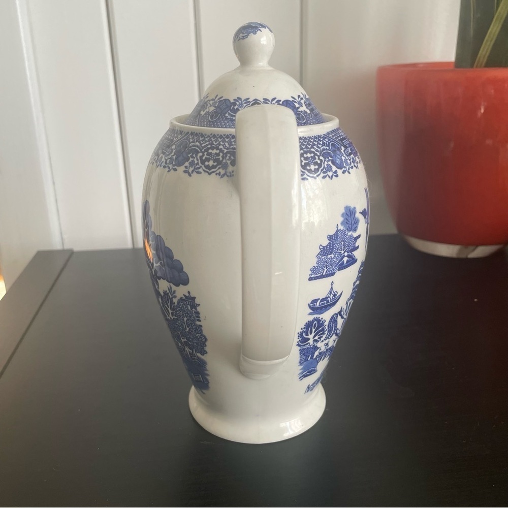$20 SALE Vintage Wood & Sons Collectible Teapot Coffeepot Carafe Servingware - Picture 6 of 8